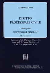 Diritto processuale civile vol.1