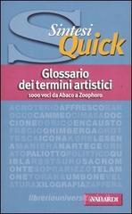 Glossario dei termini artistici