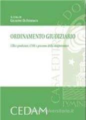 Ordinamento giudiziario. Uffici giudiziari, CSM e governo della magistratura Ordinamento giudiziario. Uffici giudiziari, CSM e governo della magistratura