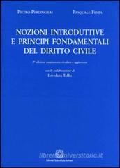 Nozioni introduttive e principi fondamentali del diritto civile