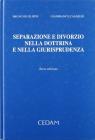 Separazione e divorzio nella dottrina e nella giurisprudenza