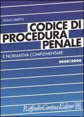 Codice di procedura penale e normativa complementare