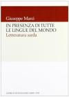 In presenza di tutte le lingue del mondo. Letteratura sarda