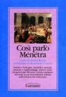Cos� parl� M�n�tra