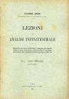 Lezioni di analisi infinitesimale vol.2