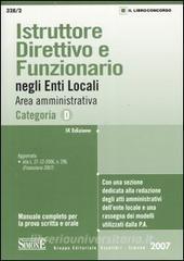 Istruttore Direttivo E Funzionario Negli Enti Locali Area