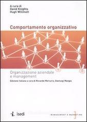 Il comportamento organizzativo. Organizzazione aziendale e management