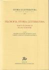 Filosofia, storia, letteratura. Scritti in onore di Fulvio Tessitore