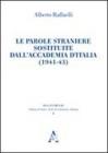 Le parole straniere sostituite dall'Accademia d'Italia (1941-43)