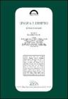 Lingua e diritto. Livelli di analisi