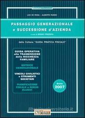 Passaggio generazionale e successione d'azienda