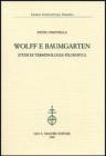 Wolff e Baumgarten. Studi di terminologia filosofica