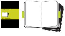 Moleskine chaiers a pagine bianche (Set da tre)