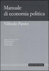 Manuale Di Economia Politica Di Vilfredo Pareto Ean