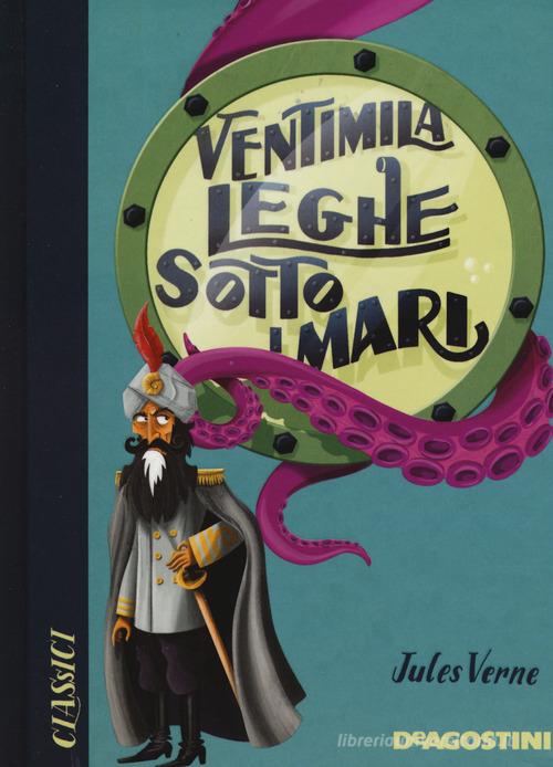 Ventimila Leghe Sotto I Mari Jules Verne Libro De Agostini Classici