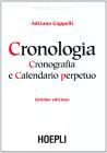 Cronologia, cronografia e calendario perpetuo. Con floppy disk