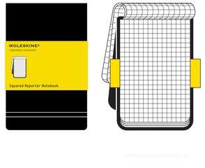 Moleskine pocket. Blocco reporter a quadretti
