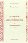 Logica formale e logica trascendentale vol.2