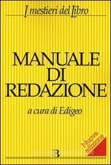 Manuale di redazione Manuale di redazione