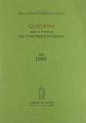 Quaderni per la storia dell'universit� di Padova vol.42