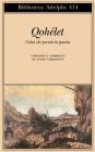 Qoh�let. Colui che prende la parola