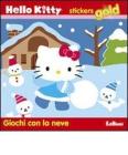 Giochi con la neve. Hello Kitty. Con adesivi