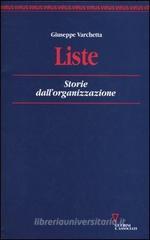Liste. Storie dall'organizzazione Liste. Storie dall'organizzazione