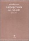 Dall'esperienza del pensiero (1910-1976)