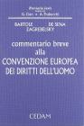 Commentario breve alla convenzione europea dei diritti dell'uomo