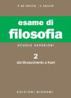 Compendio di storia della filosofia. Per le Scuole superiori vol.2