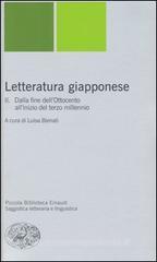 Letteratura giapponese vol.2 Letteratura giapponese vol.2