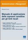 Manuale di applicazione delle manovre correttive per gli enti locali (Progetto ente locale) [Brossura]