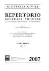 Repertorio generale annuale di legislazione, bibliografica, giurisprudenza