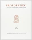 Proporzioni. Annali della fondazione Roberto Longhi