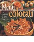 Menu colorati