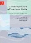 L' analisi qualitativa dell'esperienza diretta. Festschrift in onore di Giuseppe Galli