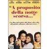 A proposito della notte scorsa