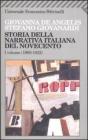 Storia della narrativa italiana del Novecento vol.1