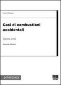 Casi di combustioni accidentali vol.1 edito da Maggioli Editore