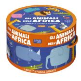 Gli animali dell'Africa. Ediz. a colori. Con puzzle edito da Sassi