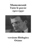 Tutte le poesie (1912-1930). Versione filologica edito da Osimo Bruno