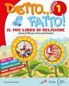 libro di Religione per la classe 1 A della Scuola primaria - ghirlandaio di Ladispoli