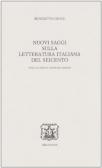 Nuovi saggi sulla letteratura italiana del Seicento edito da Bibliopolis