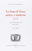 Lo stato di Siena antico e moderno. Parte 5-6 vol.3 edito da Accademia Degli Intronati