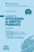 Manuale di istituzioni di diritto pubblico edito da Edizioni Giuridiche Simone