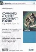 Commento al codice dei contratti pubblici edito da Edizioni Giuridiche Simone