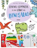 Colora e completa il tuo libro dei dinosauri edito da Edizioni del Borgo