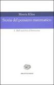 Storia del pensiero matematico vol.2 edito da Einaudi