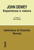 Esperienza e natura edito da Mursia
