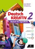 libro di Seconda lingua comunitaria (tedesco) per la classe 2 A della Sec I Grado Don Tarter di Baselga di Pinè
